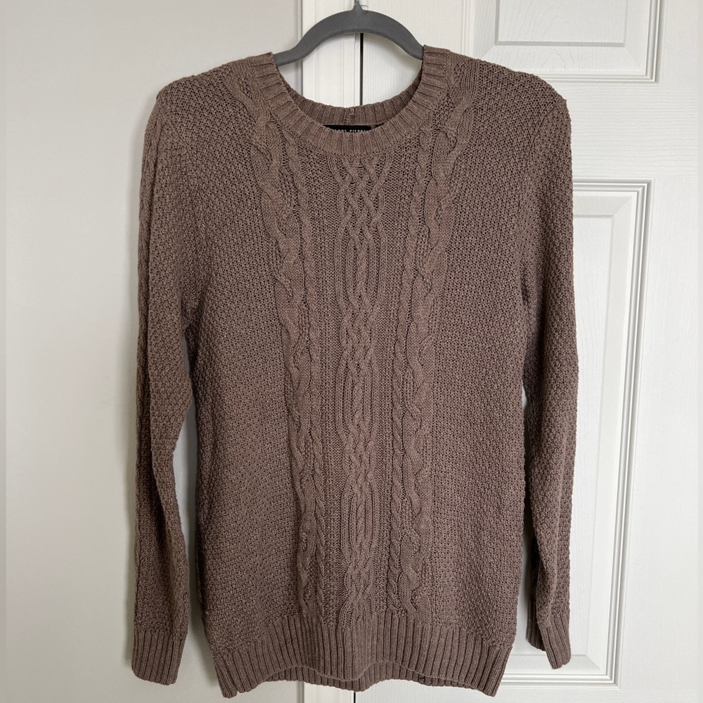 Jeanne Pierre Cable Knit Sweater